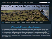 Tablet Screenshot of executived-daytours.com
